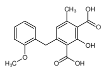 855381-83-8 spectrum, 2-hydroxy-4-(2-methoxy-benzyl)-6-methyl-isophthalic acid