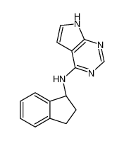 N-[(1S)-2,3-二氢-1H-茚-1-基]-7H-吡咯并[2,3-d]嘧啶-4-胺