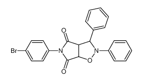 1022815-36-6 spectrum, 5-(4-Bromo-phenyl)-2,3-diphenyl-tetrahydro-pyrrolo[3,4-d]isoxazole-4,6-dione