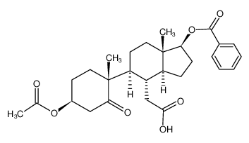 120744-83-4 spectrum, 3β-acetoxy-17β-benzoyloxy-5-oxo-5,6-seco-androstan-6-oic acid