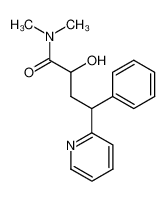 233760-13-9 N,N-dimethyl-4-phenyl-4-(2-pyridyl)-2-hydroxybutanamide