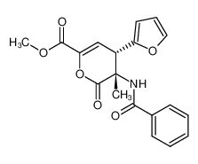 1309576-36-0 (4S,5S)-methyl 5-benzamido-4-(furan-2-yl)-5-methyl-6-oxo-5,6-dihydro-4H-pyran-2-carboxylate