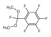 201157-00-8 spectrum, pentafluorobenzoylfluoride dimethyl acetal