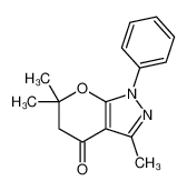 88185-12-0 3,6,6-trimethyl-1-phenyl-5H-pyrano[2,3-c]pyrazol-4-one
