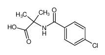 N-(4-chlorobenzoyl)-2-methylalanine 129973-02-0