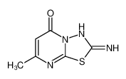 31737-02-7 2-氨基-7-甲基-[1,3,4]噻二唑并[3,2-a]嘧啶-5-酮