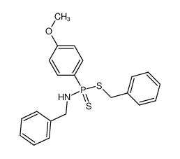 78906-72-6 S-benzyl N-benzyl-4-methoxyphenylphosphonamidodithioate