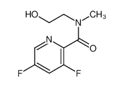 919788-68-4 3,5-difluoro-N-(2-hydroxyethyl)-N-methylpyridine-2-carboxamide