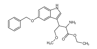 169525-70-6 spectrum, 2-amino-3-[5-(benzyloxy)indole-3-yl]-4-methoxybutanoic acid ethyl ester