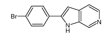 2-(4-溴苯基)-1H-吡咯并[2,3-c]吡啶