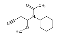 98014-05-2 N-(2-cyano-1-methoxyethyl)-N-cyclohexylacetamide