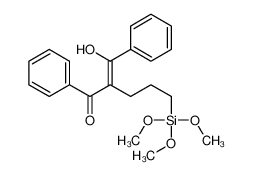 2-[hydroxy(phenyl)methylidene]-1-phenyl-5-trimethoxysilylpentan-1-one 791620-15-0