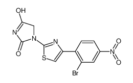 1-[4-(2-溴-4-硝基苯基)-1,3-噻唑-2-基]咪唑烷-2,4-二酮