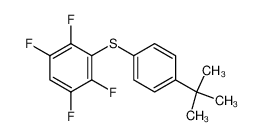 113827-88-6 p-tert-butylphenyl 2,3,5,6-tetrafluorophenyl sulfide