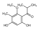 55382-30-4 spectrum, 1-(4,6-dihydroxy-2-methoxy-3-methylphenyl)-2-methylpropan-1-one