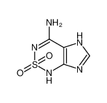 4-hydroxy-4-oxo-4λ<sup>6</sup>-thia-3,5,7,9-tetrazabicyclo[4.3.0]nona-1,3,5,7-tetraen-2-amine 61403-63-2