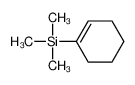 17874-17-8 spectrum, cyclohexen-1-yl(trimethyl)silane