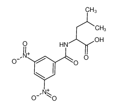 (2S)-2-[(3,5-dinitrobenzoyl)amino]-4-methylpentanoic acid 7495-01-4