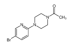 1-(4-(5-Bromopyridin-2-yl)piperazin-1-yl)ethanone 494771-76-5