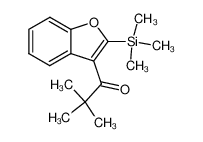 91420-44-9 2,2-Dimethyl-1-(2-trimethylsilanyl-benzofuran-3-yl)-propan-1-one