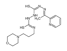 127142-03-4 structure, C16H25N7OS2