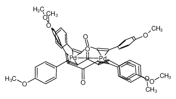52552-56-4 1,5-双(4-甲氧基苯基)-1,4-戊二烯-3-酮钯络合物