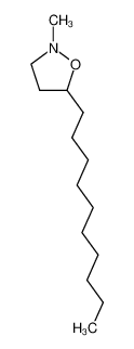 42152-01-2 spectrum, 2-methyl-5-decylisoxazolidine