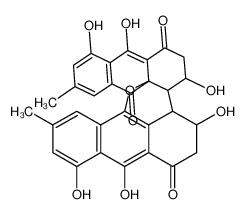 39546-16-2 structure, C30H24O10