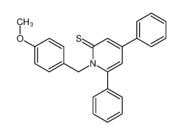 76950-87-3 1-[(4-甲氧基苯基)甲基]-4,6-二(苯基)吡啶-2-硫酮