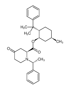 1427281-89-7 spectrum, (-)-(1R,2S,5R)-8-phenylmenthyl (2S)-4-oxo-1-[(1R)-1-phenylethyl]piperidine-2-carboxylate