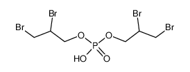 5412-25-9 structure, C6H11Br4O4P