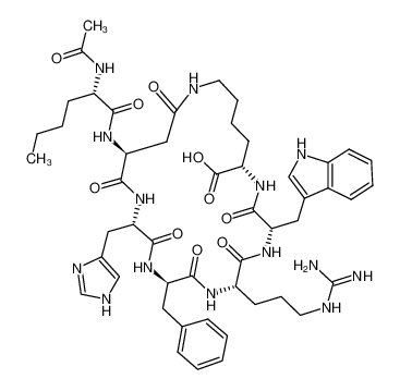 189691-06-3 structure, C50H68N14O10