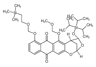 122647-57-8 structure, C35H50O9Si2