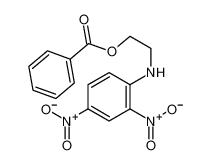 2-(2,4-dinitroanilino)ethyl benzoate