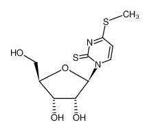 25030-30-2 spectrum, 4-methylsulfanyl-1-(β-D-ribofuranosyl)pyrimidine-2(1H)-thione