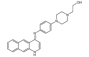 127136-38-3 structure, C25H26N4O