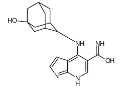 4-[[(1R,3S)-5-hydroxy-2-adamantyl]amino]-1H-pyrrolo[2,3-b]pyridine-5-carboxamide 944118-01-8