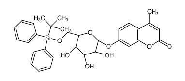 296776-03-9 structure, C32H36O8Si