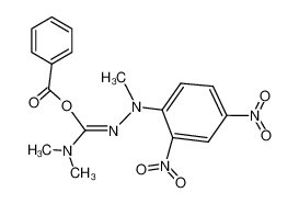 62618-12-6 O-benzoyl-NN-dimethyl-N'-(N-methyl-2,4-dinitroanilino)isourea