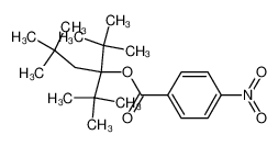 20818-91-1 spectrum, 3-tert-butyl-2,2,5,5-tetramethyl-3-(4-nitro-benzoyloxy)-hexane