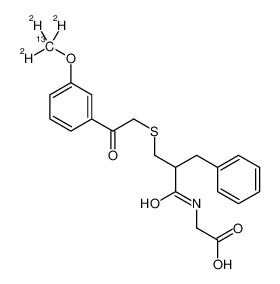 塞奥芬甲氧基苯乙酮-13C,d3衍生物