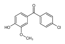 134612-37-6 4'-chloro-4-hydroxy-3-methoxybenzophenone