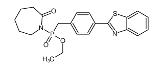 104608-38-0 structure, C22H25N2O3PS