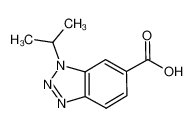 3-propan-2-ylbenzotriazole-5-carboxylic acid 467235-05-8