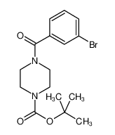 tert-butyl 4-(3-bromobenzoyl)piperazine-1-carboxylate 890153-34-1