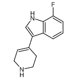 7-氟-3-(1,2,3,6-四氢吡啶-4-基)-1H-吲哚