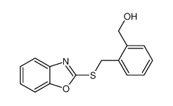 344339-67-9 spectrum, 2-[2-(hydroxymethyl)-phenylmethylthio]-1,3-benzoxazole