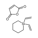 furan-2,5-dione compound with 1,1-divinylsilinane (1:1) 30520-75-3