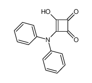 3-hydroxy-4-(N-phenylanilino)cyclobut-3-ene-1,2-dione