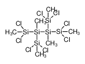 174470-25-8 structure, C6H18Cl8Si6